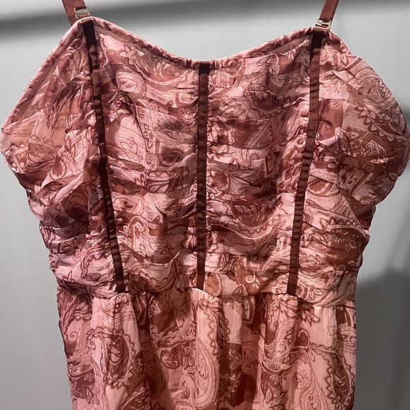 Venus Blush Mini Paisley Dress - Picture 3 of 5